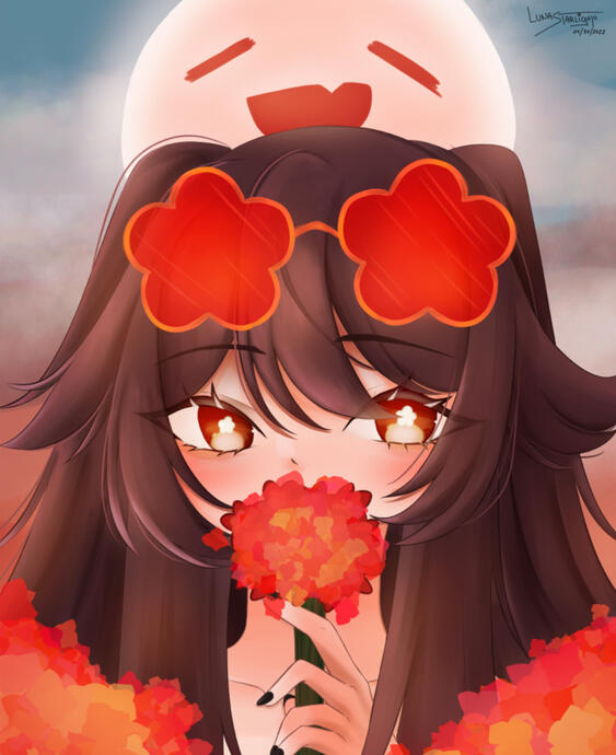 ✧Head Drawing (Pfp Like) with Simple Background✧
